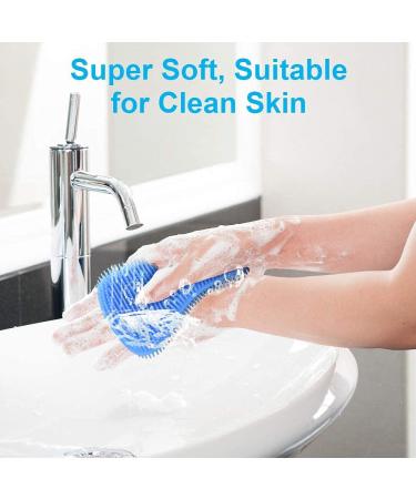 3PCS OstWony Silicone Dish Sponges - Durable Food-Grade Kitchen Sponge Set - Buy Online on SooperMarket.com