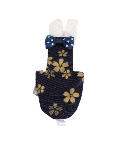 01 02 015 Parrots Diaper Golden Flower Pattern Washable Pet Bird Nappies Soft Reusable Elastic for Budgies for Macaw for Cockatiels(L Tibetan Golden Flower)