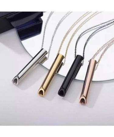 4 Pcs Meditation Breathing Necklace Anxiety Necklace Relieve Stress and Anxiety Breathing Exercise Device Necklace for Women Men Anxiety Relief Items for Stress Relief Calming Down Relax Panic Attack - Buy Online on SooperMarket.com