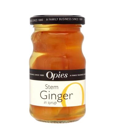 Opies Stem Ginger in Syrup (280g) - Pack of 2 9.87 Ounce (Pack of 2)