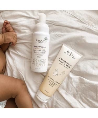 Babo Botanicals Unscented Baby Foam Wash 9 Fl Oz | Organic Calendula & Oat Protein - Buy Online on SooperMarket.com