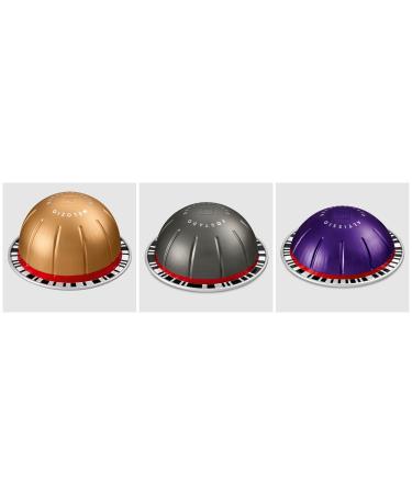 European Version Nespresso Vertuo Line Decaffeinato Variety: Altissio Melozio Fortado - 30 Coffee Capsules Imported (not affiliated with Nespresso US)