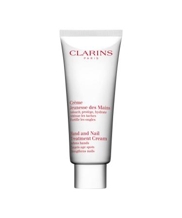 Clarins Hand and Nail Treatment Cream | Award-Winning | Softens  Nourishes and Shields Skin | Strengthens Nails and Conditions Cuticles | Natural Plant Extracts  Including Shea Butter | 3.4 Ounces