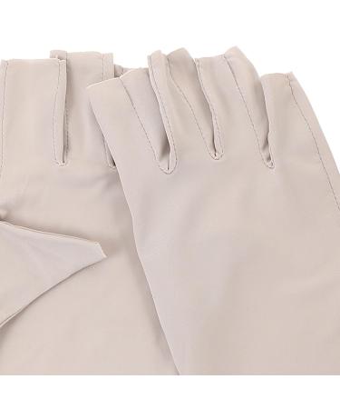 POPETPOP 2 Pairs Gel Nail Lamp UV Gloves Anti UV Manicure Gloves Nail UV Protection Gloves for Salon - Buy Online on SooperMarket.com