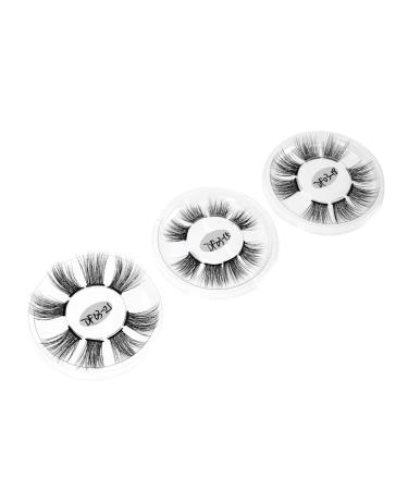 WOFASHPURET 3boxes Fake Eyelashes Girl Eyelash Chic Eyelashes Makeup Accessory Eyelash Grafting Kit False Eyelashes Extension Practice False Eyelashes Fake Lashes Dense Decorate Chemical Fiber