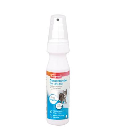 Beaphar - odor binder atomizer - Summary of the odor for cat toilets - Extra freshness - works immediately - keeps cat litter fresh - binding bad smells - 150 ml of desodering means