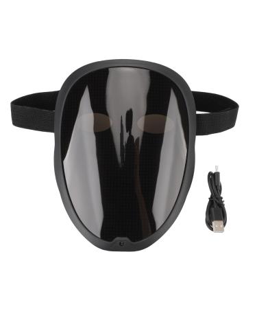 Marhynchus LED Transforming Face Cover Full Face Cover Design Gesture Sensing Customizable Display Modes 45 Dynamic Patterns 70 Static Patterns