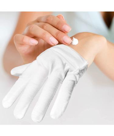 Occan Moisturizing Gloves 30 Pairs - White Cotton Overnight Gloves for Dry Hands, Eczema, Sensitive Skin - Men and Women - Pack of 1 - Buy Online on SooperMarket.com