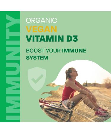 Certified Organic VEGAN Plant-Based Vitamin D3 Drops - 1000IU per drop - 490 Servings - Unflavoured - DUO PACK 2X 13.5ml - Immune System Support - Made in Canada 13.5 ml (Pack of 2) - Buy Online on SooperMarket.com