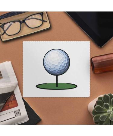 Buy 2 x Microfiber Cleaning Cloths for Glasses - Golfball Design | International Shipping Available - Buy Online on SooperMarket.com