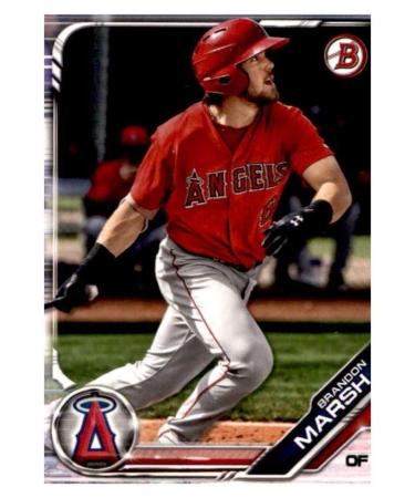 2019 Bowman Prospects #BP-131 Brandon Marsh RC Rookie Los Angeles Angels MLB Baseball Trading Card