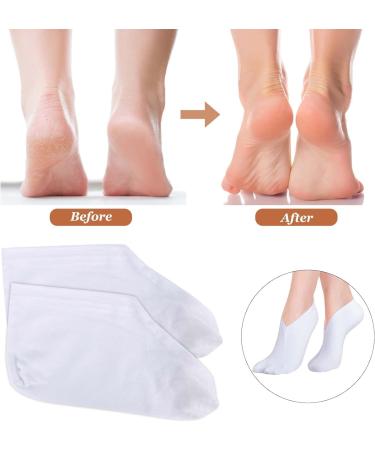 Moisturizing Foot Spa Socks - 5 Pairs Cotton Cosmetc Lotion Socks for Dry Cracked Feet - International Shipping - Buy Online on SooperMarket.com
