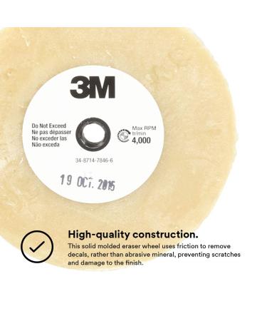 Cubitron 3M Stripe Off Wheel Adhesive & Decal Remover - 4 x 5/8 - 07499 (Pack of 1) - Buy Online on SooperMarket.com