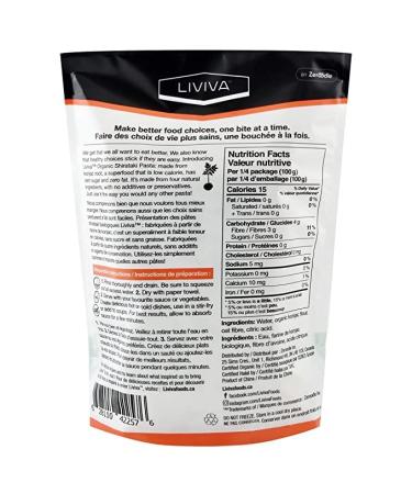 Organic Shirataki Penne Pasta with Oat Fiber - Low-Calorie, Non-GMO, Gluten-Free, Keto Certified (Pack of 6) - Buy Online on SooperMarket.com