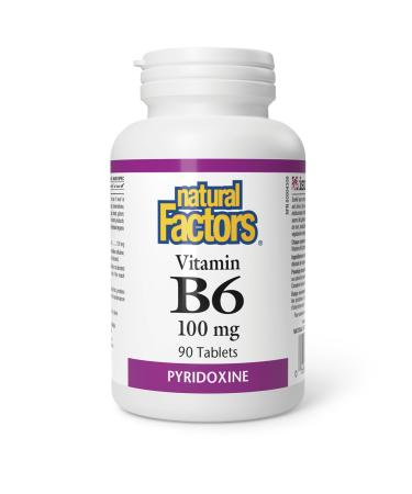 B-6 Pyridoxine Hcl 250mg (90Tablets) Brand: Natural Factors