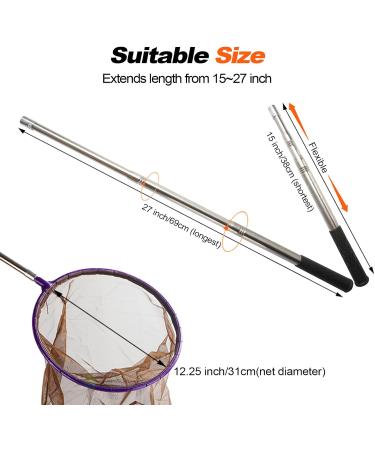 Snake Catcher Net Telescopic Pole for Reptile Grabber Rattle Snake Moving and Catching - Buy Online on SooperMarket.com