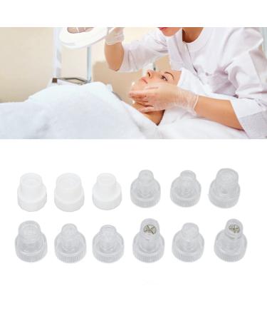 12pcs Hydra Dermabrasion Tip  Hydra Facial Dermabrasion  A variety of styles solve a variety of skin problems suitable for any part of the face