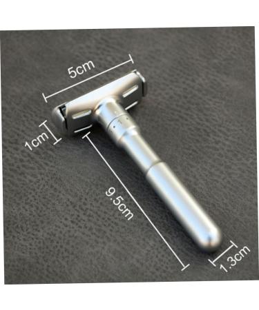 Didiseaon Manual Razor for Men - Portable Double Edge Safety Shaver | Best Razors for a Smooth Shave - International Shipping Available - Buy Online on SooperMarket.com