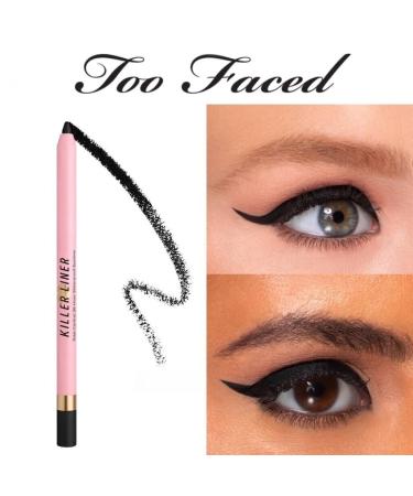 Too Faced Killer Liner 36 Hour Waterproof Gel Eyeliner in Killer Black - Buy Online on SooperMarket.com