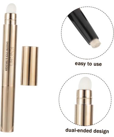 HAPINARY Sponge Makeup Brush Double Ended Eye Shadow Pen Eyeshadow Highlighter Brush Eye Makeup Make up Concealer Brush - Buy Online on SooperMarket.com