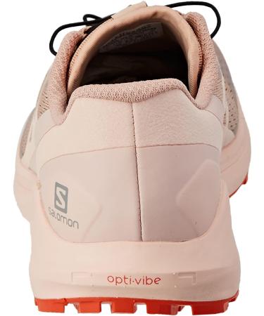 Salomon Women's Sense Ride 4 Trail Running Shoes - Sirocco/Peachy Keen/Red Orange - Size 9 - Buy Online on SooperMarket.com