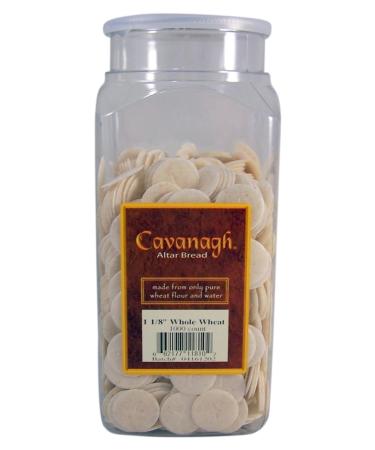 Cavanagh Altar Bread - 1 1/8" Whole Wheat - 1000/Container 1000 Count (Pack of 1)