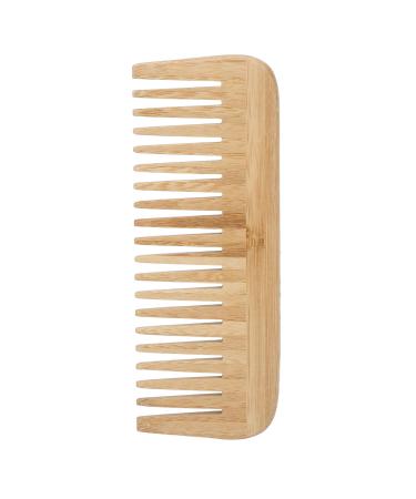Wide Tooth Combm Large Hair Detangling Comb Flexible Structure Safety Eco Friendly Portable Wet Hair Comb Wooden Comb for Home Travel