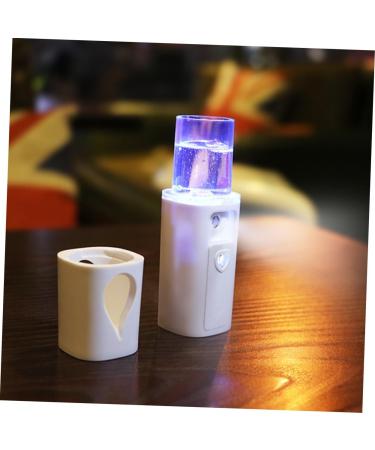 Baluue Nanometer Sprayer Makeup Brishes Face Sprayer Mini Face Humidifier Cool Face Mist Steamer White - Buy Online on SooperMarket.com
