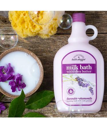Village Naturals Bath Shoppe Lavender Chamomile Milk Bath - Hydrating, Shea Butter & Vitamin E, 2 Pack 28 fl oz Bottles - Buy Online on SooperMarket.com