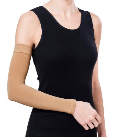 23-32 mmHg POST MASTECTOMY Compression Sleeve without Gauntlet Medical Class 2 (II) Arm Anti Swelling Support Lymphedema Edema Medium - Buy Online on SooperMarket.com