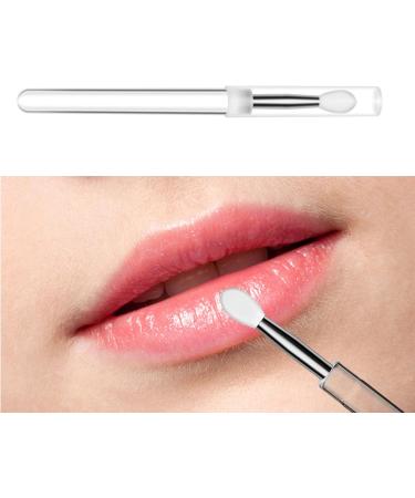3Pcs Lip Brushes Crystal Silicone Tool Lip Silicone Brush With Cap Makeup Beauty Brushes Lipstick Applicator Brushes Crystal Makeup Brushes Set - Buy Online on SooperMarket.com