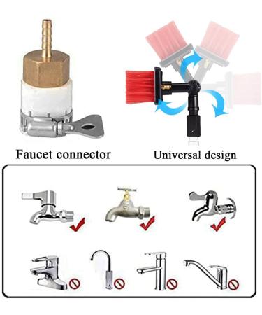 12-36 Foot (Long Reach) Photovoltaic Panels Cleaning Brush & Pole with 20m Hose Water Fed Pole Kit Outdoor Window Glass Cleaning Tool 35cm Brush Head 11M/36FT - Buy Online on SooperMarket.com
