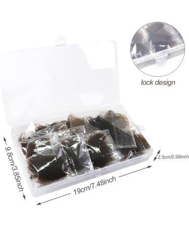 Sularpek Hair Nets 24PCS - Invisible Bun Nets 50cm - Elastic Edge Mesh Hair Nets for Women with 10PCS U Shaped Hair Pins - Light Brown - Buy Online on SooperMarket.com