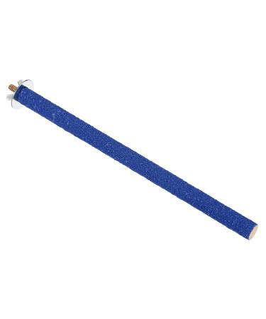 Patikil 0.6x9.8 Bird paw bird wood barsch stand cage accessories for small bird parrot love bird parlor parlor sittich blue 0.6x9.8 "Blue blue