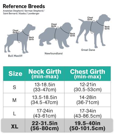 Joytale Large Dog Harness - Reflective Soft Padded & Adjustable | Breathable Control Handle | Turquoise XL for Safe Comfortable Training - Buy Online on SooperMarket.com