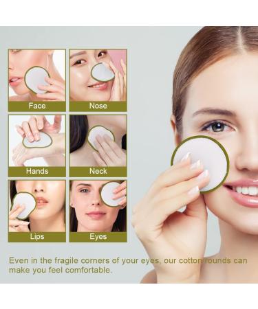 LOPHE Reusable Makeup Remover Pads 24 Pcs | Eco-Friendly & Washable Velvet Pads | Mesh Laundry Bag | Face Cleaning Puff | Gift for Women - Buy Online on SooperMarket.com