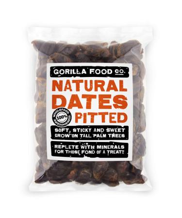 Gorilla Food Co. Natural Pitted Dates Whole - 200g