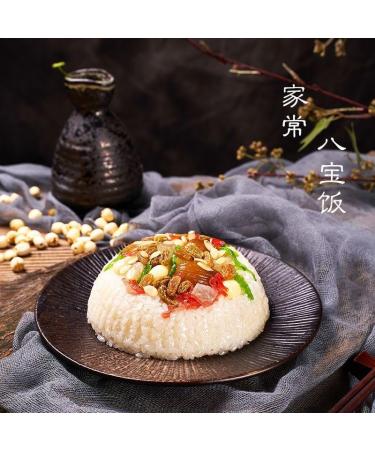 Babao glutinous rice Babaofan eight-treasure rice cake 350g/pc instant breakfast Chinese Zongzi bean paste cake prepared dishes side dishes delicious Dim sum Chinese food (2 flavors 4 bowls) 2 flavors 4 bowls - Buy Online on SooperMarket.com