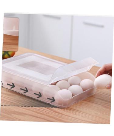 OSALADI 1pc box Multifunctional Large Refrigerator Tray Crisper Holder White Home Plastic Kitchen Capacity White 31.5x22cm - Buy Online on SooperMarket.com