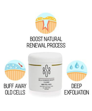 Buy Culmine Extra Strength Facial Cleanser Peel Pads - Exfoliate & Brighten Skin with Salicylic & Glycolic Acid | International Shipping - Buy Online on SooperMarket.com