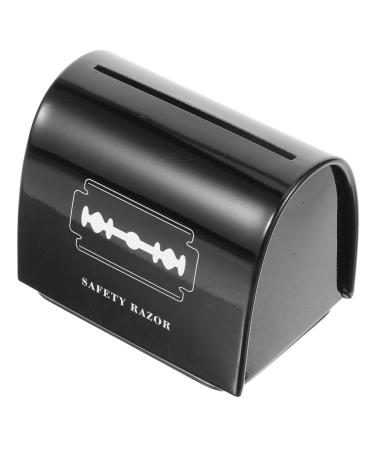 Hapinary Razenklingen Bank Disposal Case for containers for blade dispenser etui blade-consolation container blade-consolation box etui for razor plane metal trash trustproof steel