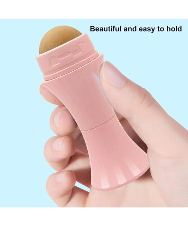 Oil Absorbing Roller Volcanic Rock Oil Oil Absorbing Face Roller Reusable Dual Heads Oil Control Volcanic Skin Roller for Face Makeup - Buy Online on SooperMarket.com