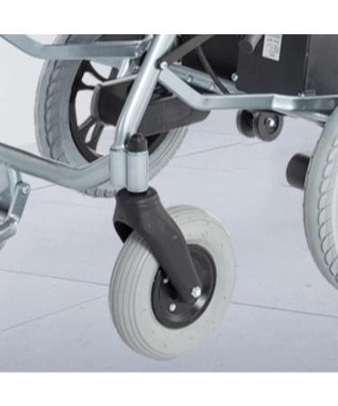 Wheelchair Front Wheel Wheels for Electric Wheelchairs 8-Inch Inflatable Front Wheel Gray Wheelchair Front Wheel Replacement Wheels 2 Pieces - Buy Online on SooperMarket.com