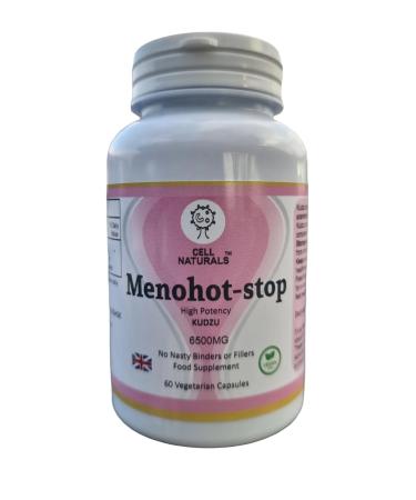 Max Strength Kudzu Root 6500mg Natural Vegan Dietary Supplement (60) Menohot Stop