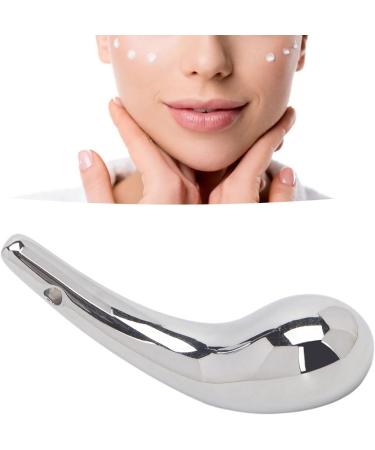 Buy Silver Eye Massage Wand Stick - Zinc Alloy Ergonomic Wrinkle Remover & Skin Care Tool for Women | Enhance Your Eye Care Routine - Buy Online on SooperMarket.com