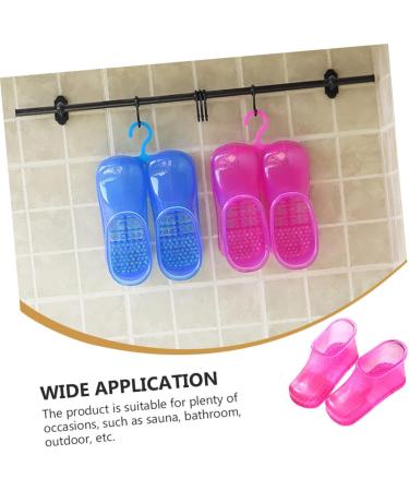 HAPINARY 1 Pair Foot Bath Shoes Foot Soaking Boots Foot Soak Shoes Foot Bath Container Foot Soaking Bath Shoes Foot Bath Bucket Foot Soak Bucket Boots Foot Soaking Shoes Foot Bath Boots 26.3x11cm Rosy - Buy Online on SooperMarket.com