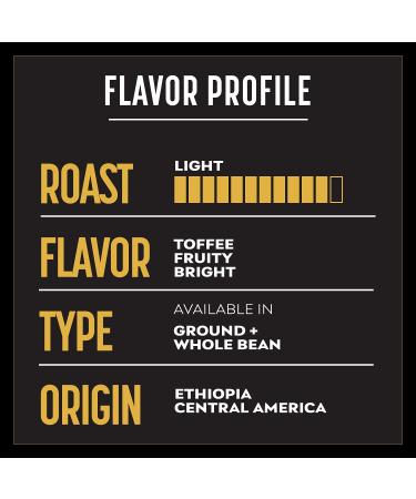 BLK & Bold Medium Roast Coffee - Brighter Days 12 oz Ground | Specialty Blend - Buy Online on SooperMarket.com