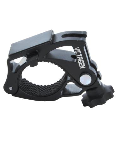 VICTAGEN Bike Lights Aluminum Mount, Universal Bike Headlight Metal Bracket, Bicycle Light Holder, Easy to Install Without Tools, Suitable for Victagen Bike Light& Various Brands of Bike Lights 1 Pack