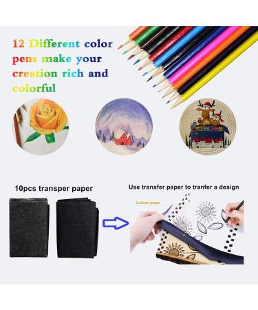 Aipudi Wood Burning Kit - 75Pcs with LCD Display & Adjustable Temperature | Soldering, Embossing, Carving Tips | Gray Carrying Case - Buy Online on SooperMarket.com