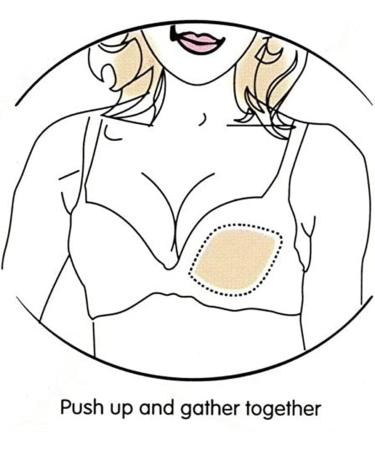 ALKANI Silicone Breast Inserts - Clear Breast Pads & Enhancer for Mastectomy Weddings & Bikinis | Brown Size KK - Buy Online on SooperMarket.com